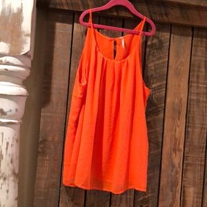 Orange camisole
